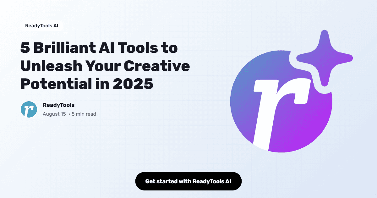 5 Brilliant AI Tools to Unleash Your Creative Potential in 2025