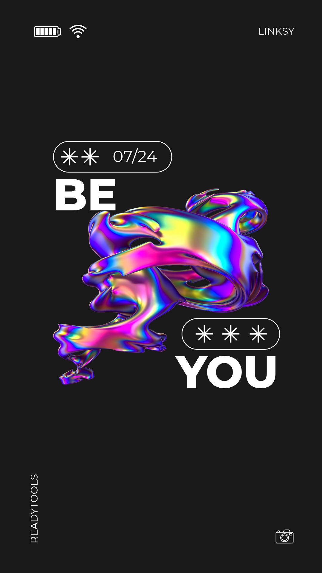 Be you with Linksy advertisement