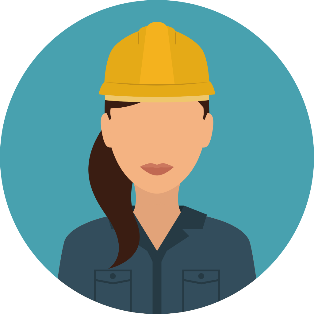 Worker Woman Icon